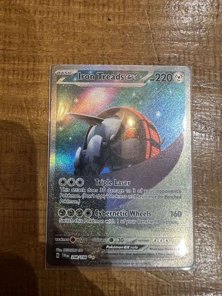 Karta pokemon iron treads EX