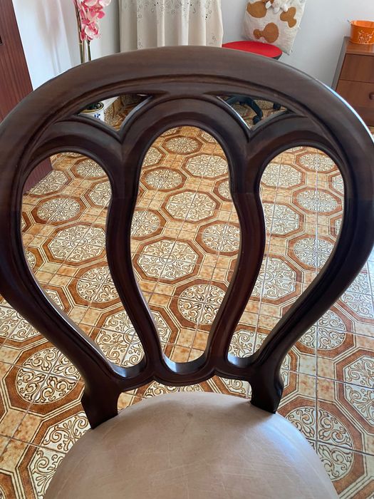 Conjunto de 6 cadeiras