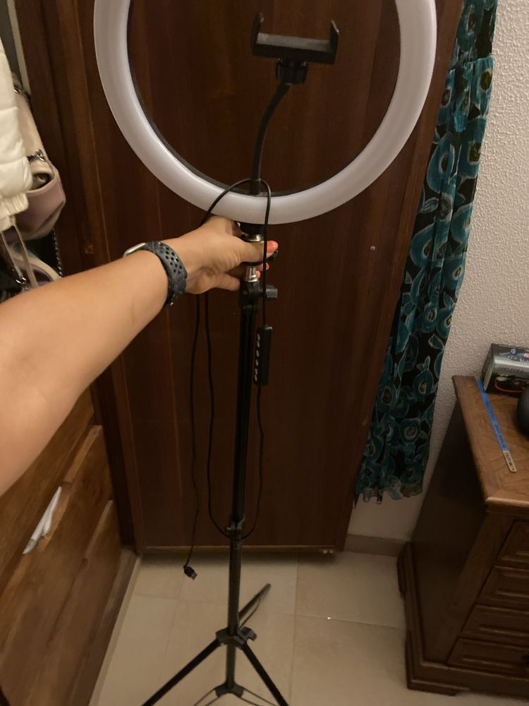 Anel de luz extendivel