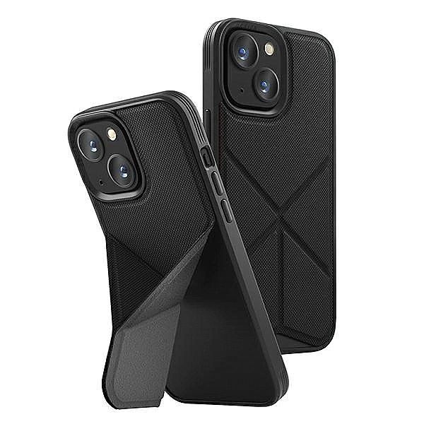 Etui UNIQ Transforma Magclick Charging na iPhone 14 Plus - czarne