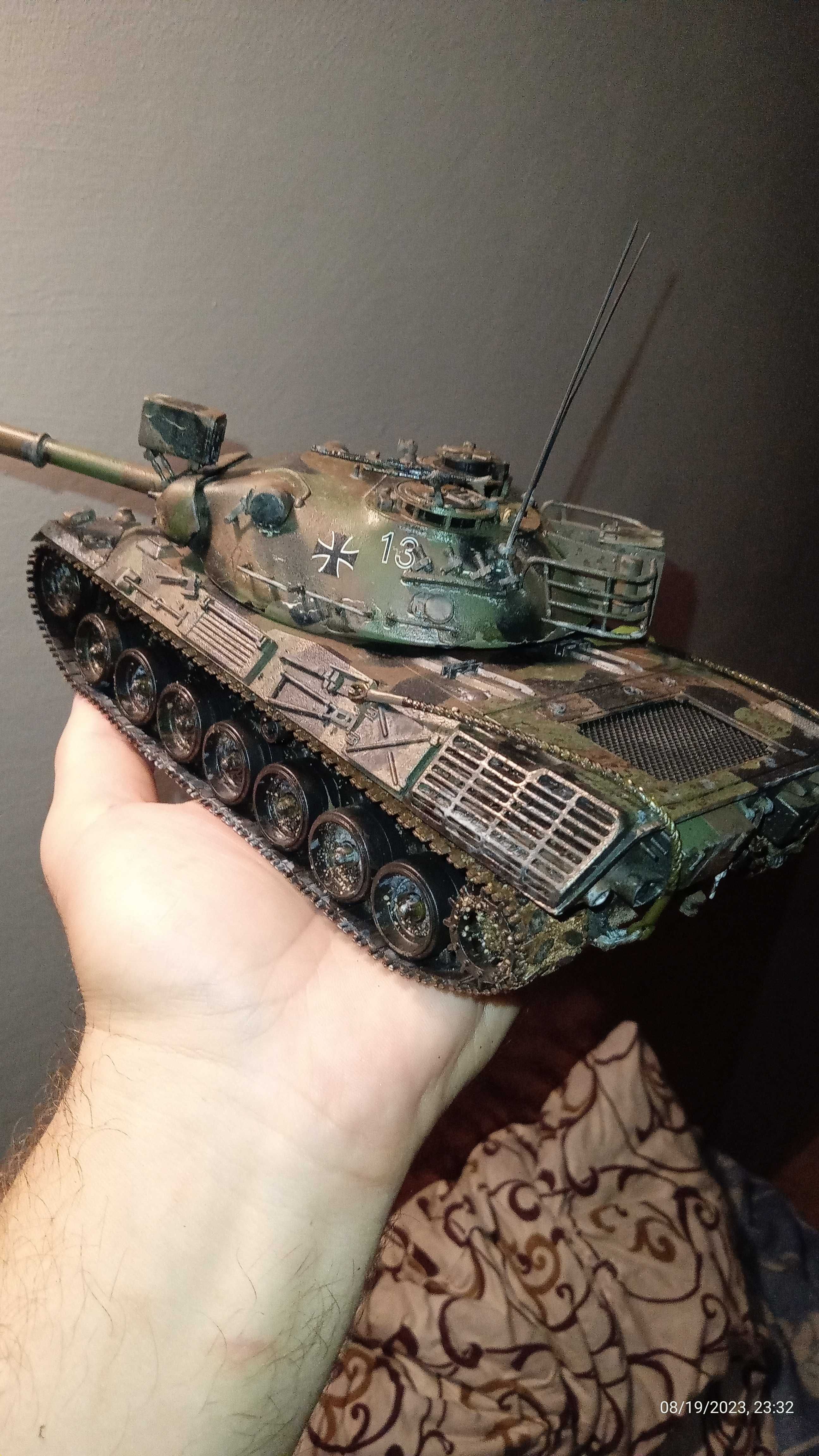 Sprzedam model czołgu leopard A 1