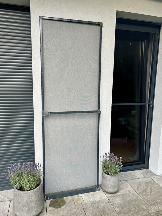 Moskitiera na drzwi balkonowe tarasowe na muchy komary