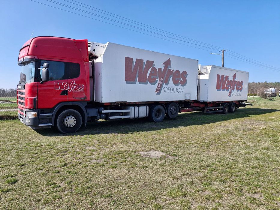 Scania  SCANIA chłodnia tadem