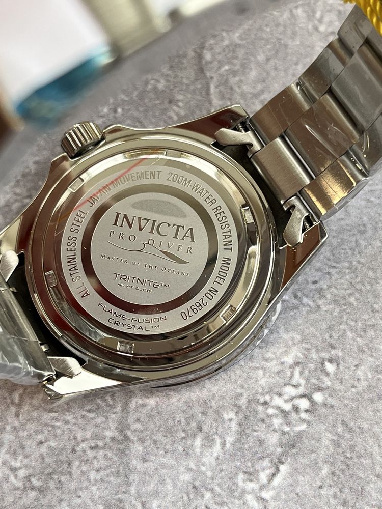 Invicta Pro Diver 26970 годинник інвікта часы инвикта дайверы Ø40мм