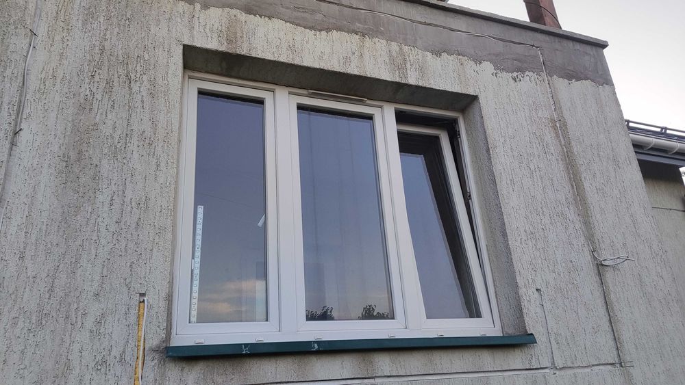 Okno plastikowe 1,4m x 1,7m Pamo-Plast