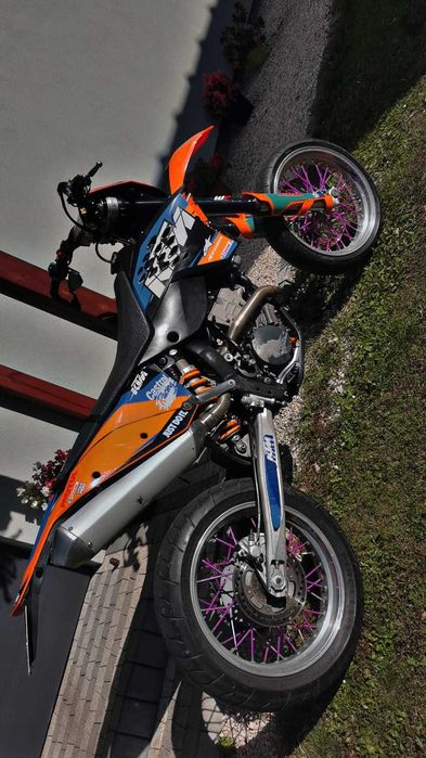 KTM exc f 250 supermoto enduro