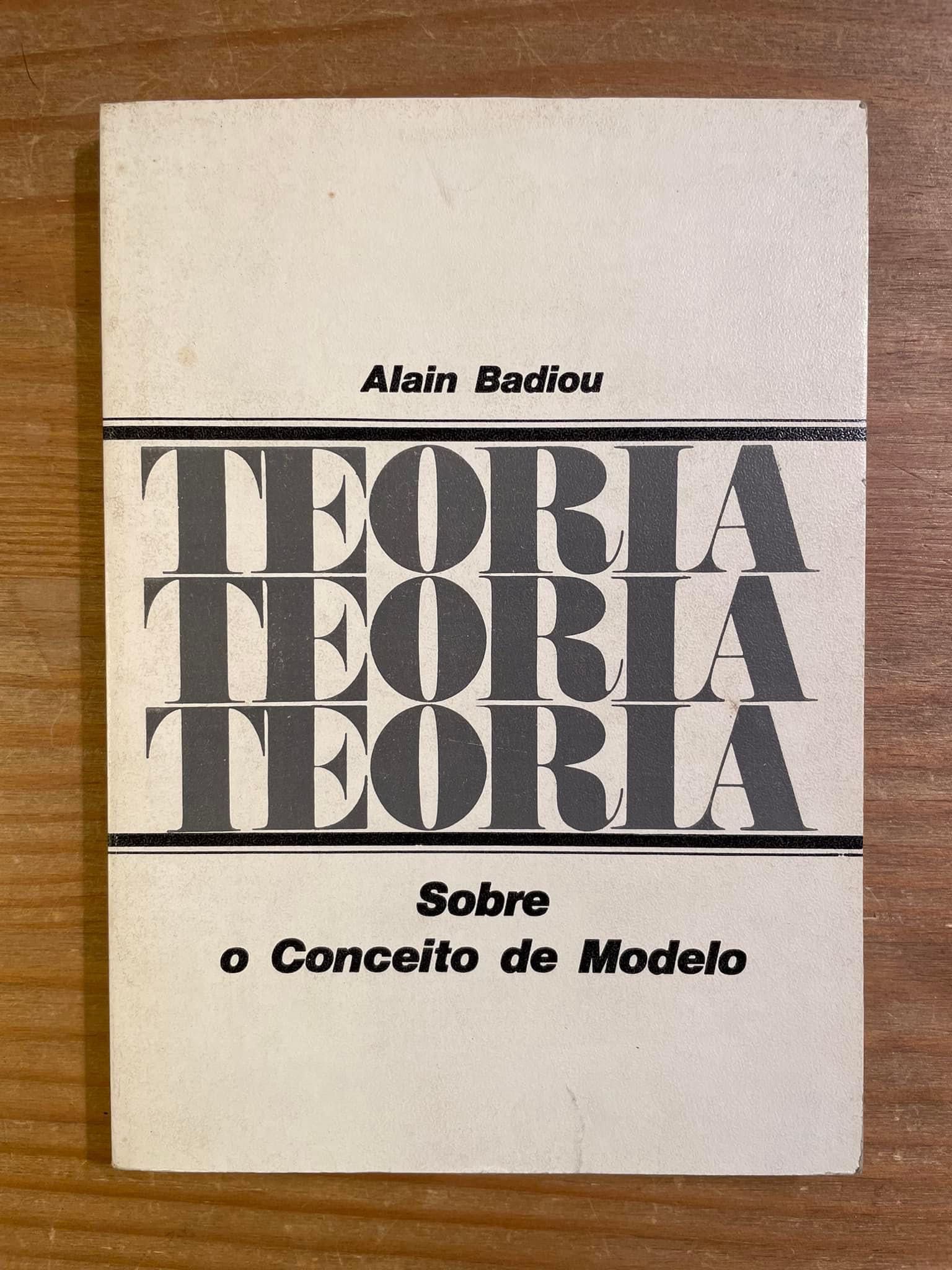 Teoria Sobre o Conceito de Modelo - Alain Badiou (portes grátis)
