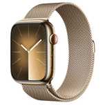 Apple Watch 9 | GPS+Cellular | 45 mm | Stal | Gold | iGen