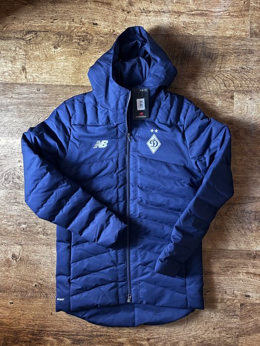 Оригінал куртка New Balance Динамо пуховик розімр S M нюбеленс