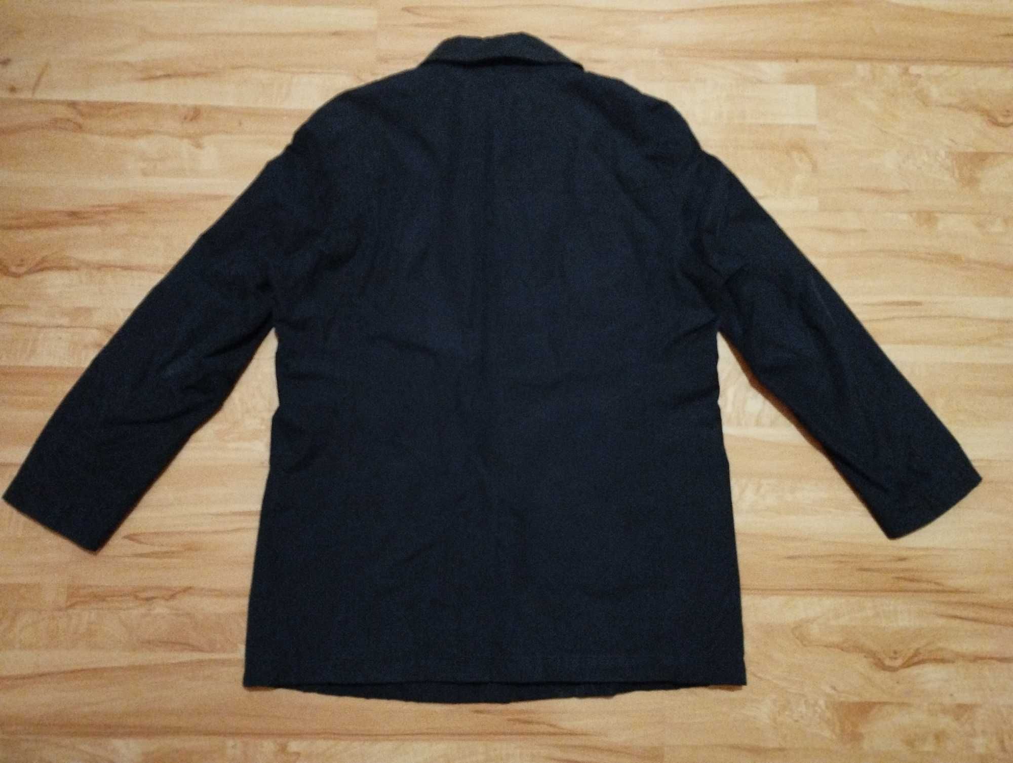 Пальто чоловіче осіннє чорне матове Tommy Hilfiger Tailored XL XXL