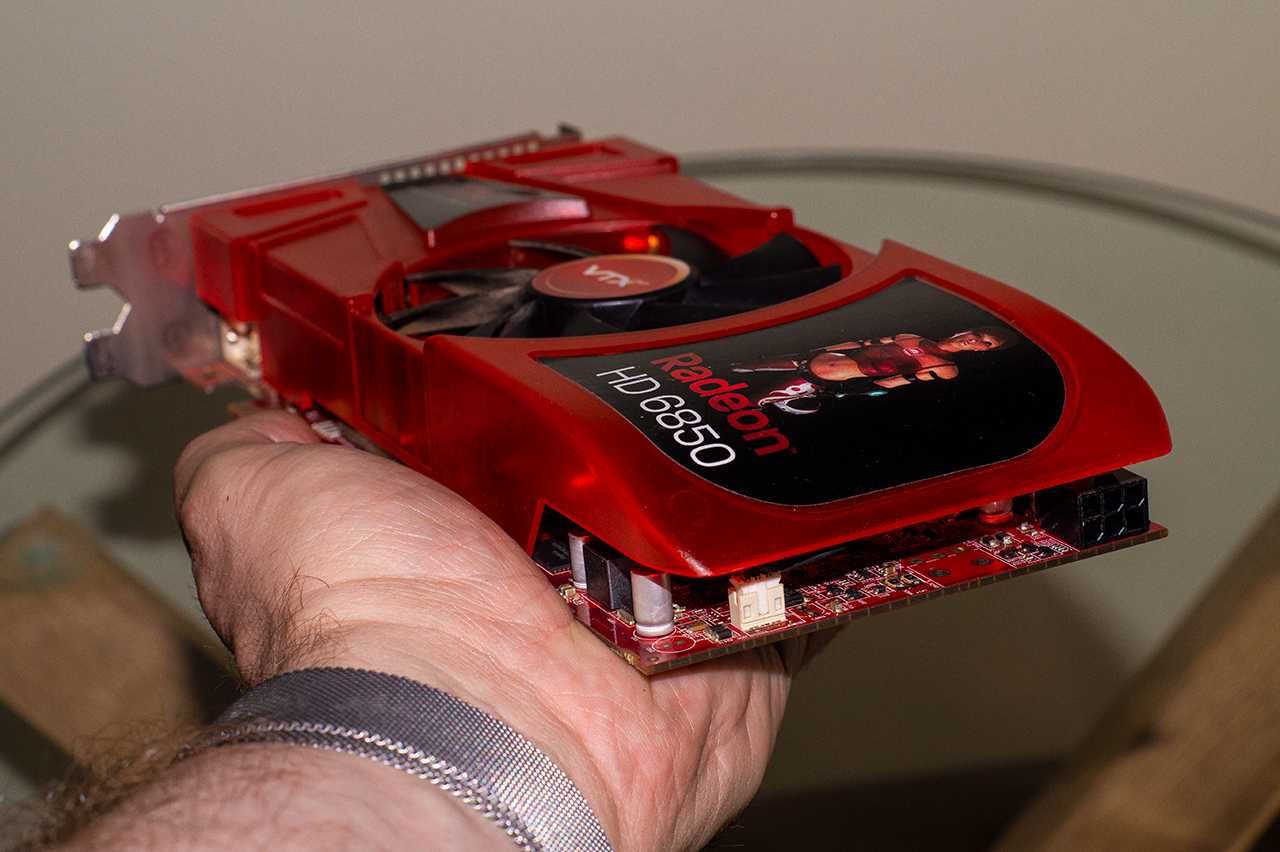 ‼️Відеокарта VTX3D PCI-E Radeon HD 6850 1Gb GDDR5 256bit DVI, HDMI, DP