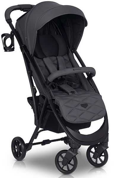 Euro-Cart wózek spacerowy Volt PRO Black Edition kolor Iron