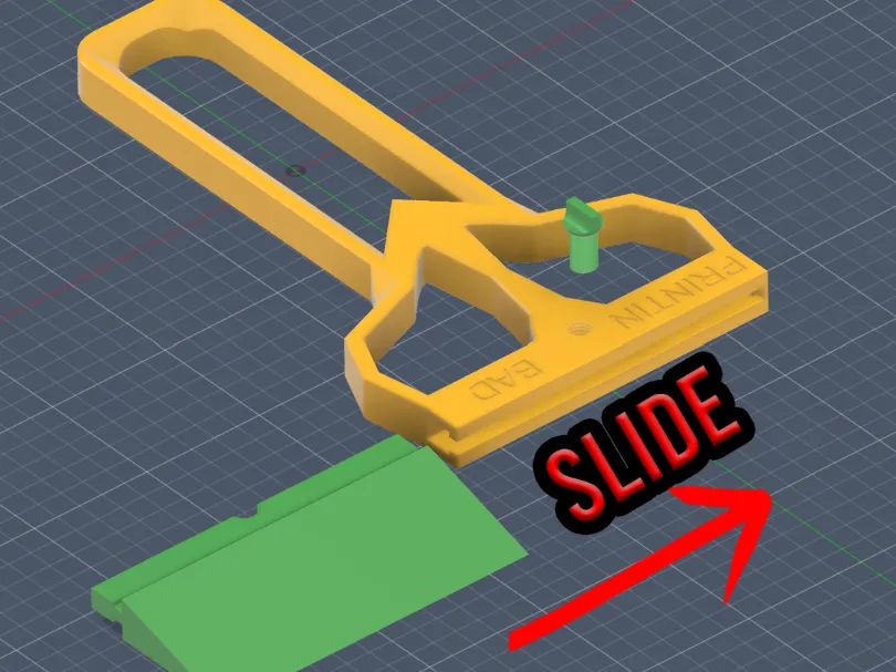 Raspador para Impressoras 3D com Cabeça Intercambiável