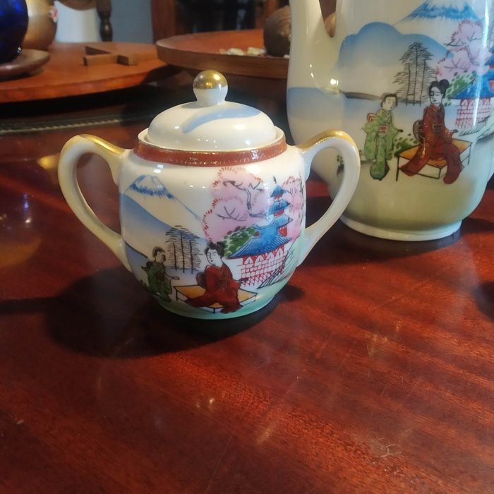 Bule + Leiteira + Açucareiro