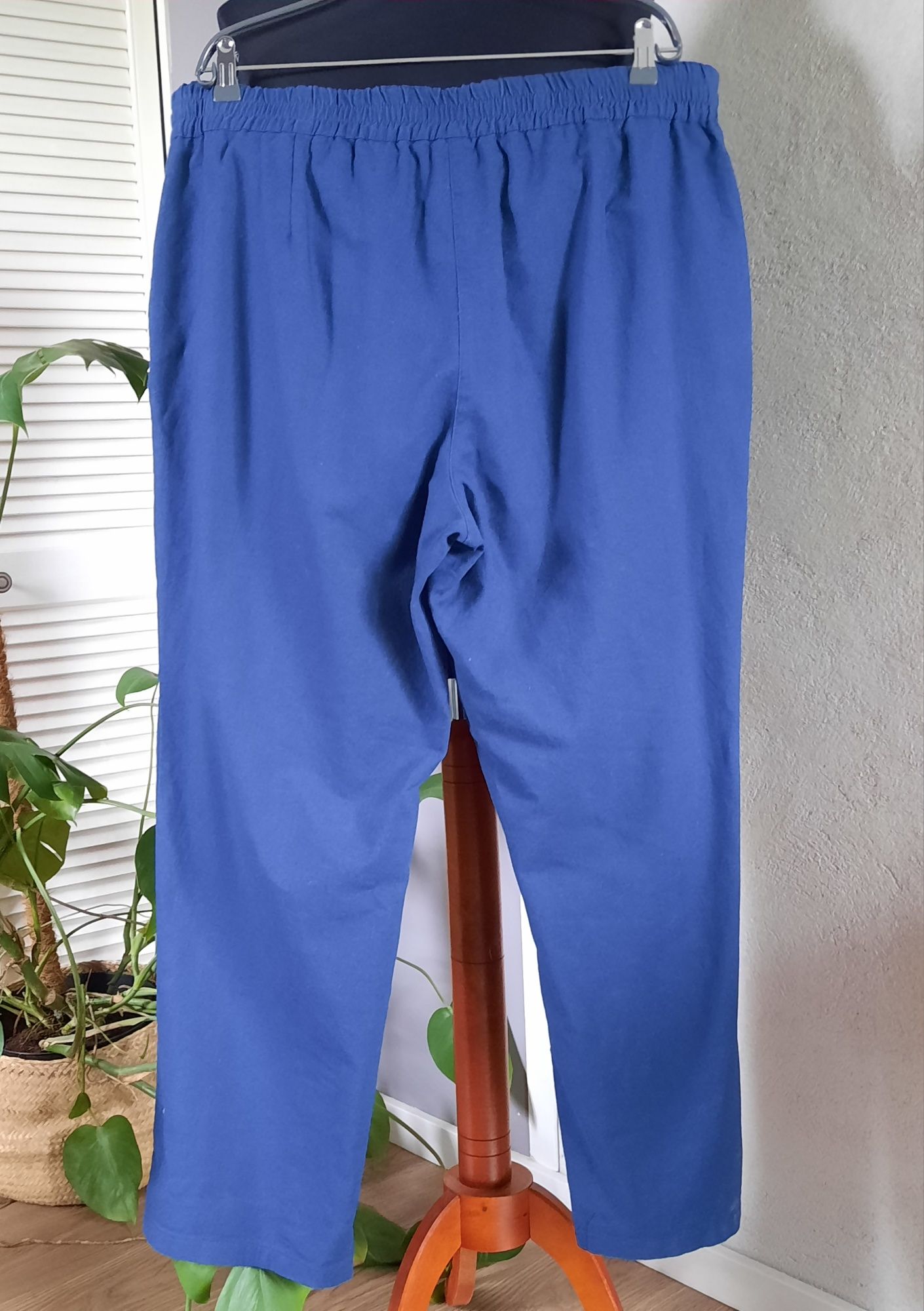 Lniana spodnie lato BPC roz.50, 52, XXL