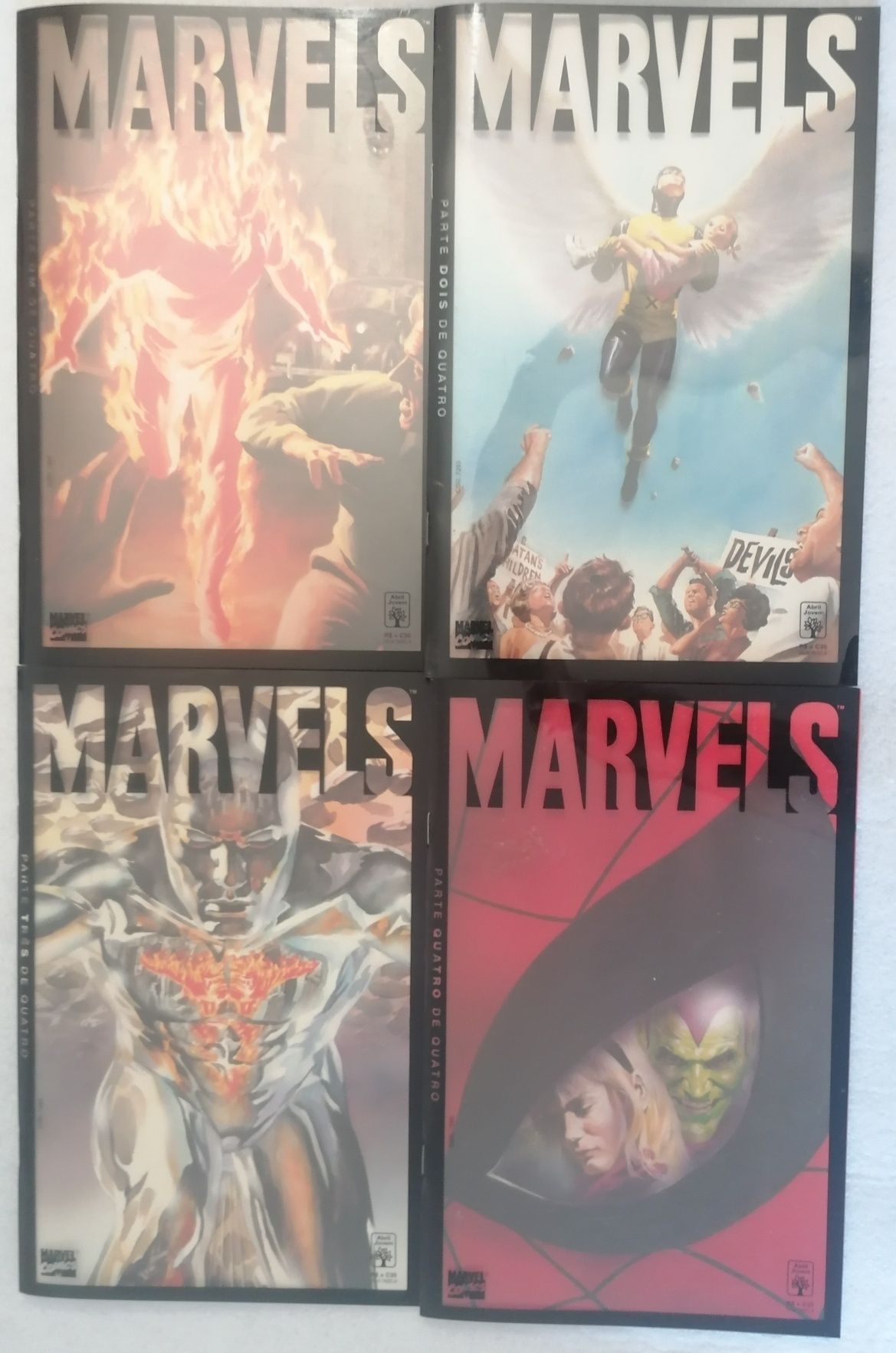 Último preço - Marvels - Mini-série em 4 edições