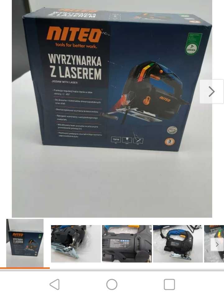 Wyrzynarka z gwarancją 3 lata