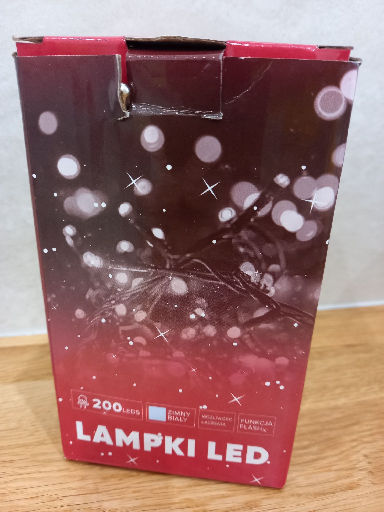 Lampki led zimne 200 funkcją flash
