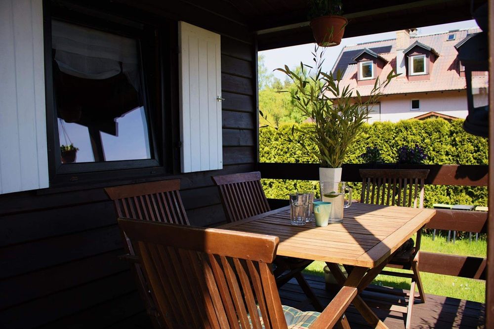 Komfortowy domek letniskowy nad morzem 350m nocleg Plac zabaw klima