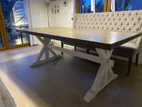 Stół nierozkładany drewniany skandynawski 100x200