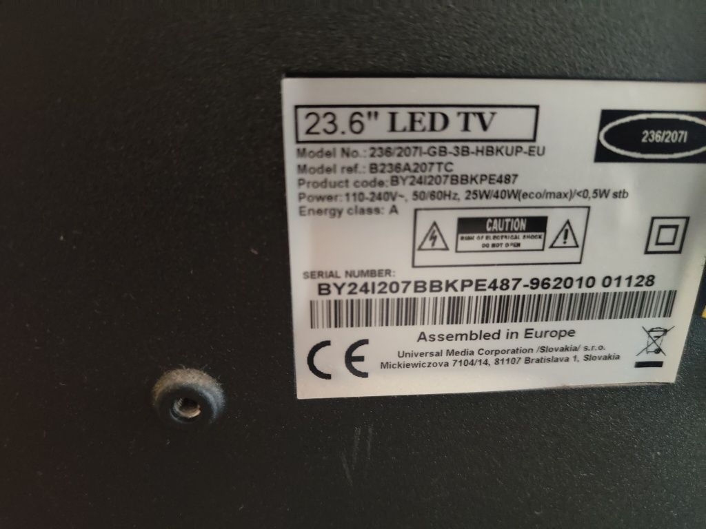 Tv led blaupunkt impecável