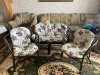 Ротангові меблі крісла і диван