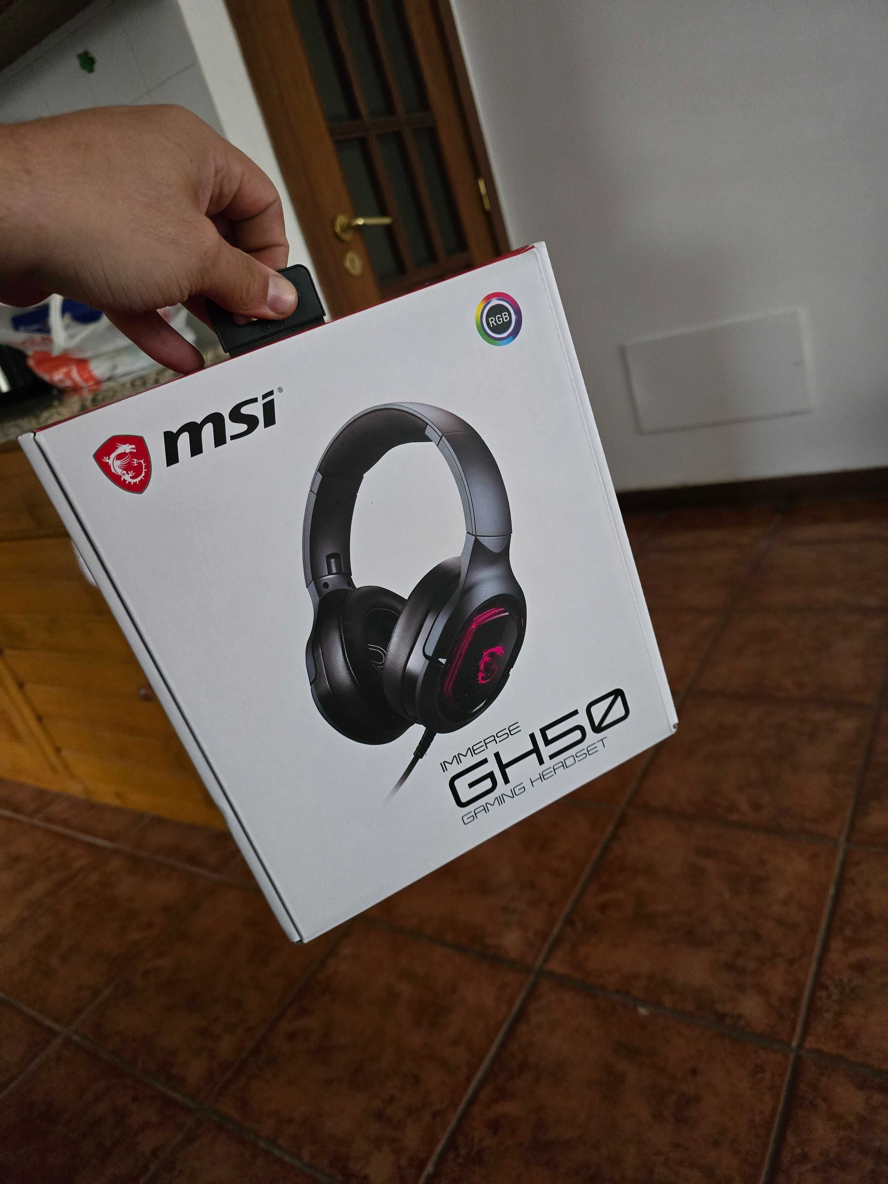 Headsets MSI GH50 (Novos)