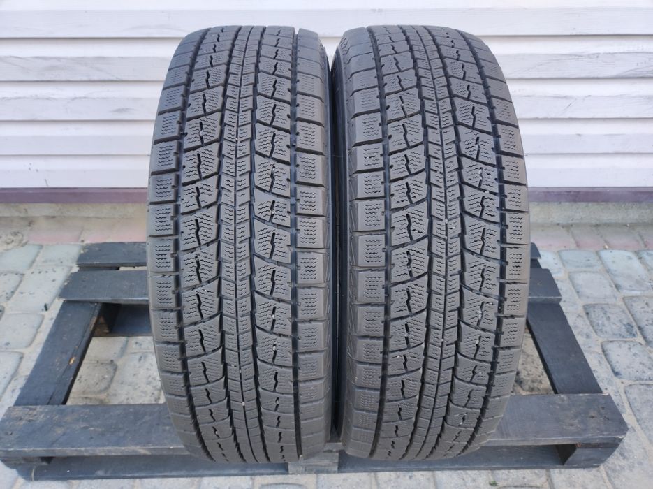 215.60.17 dwie opony zimowe Falken 8mm