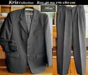 KRIS  - Elegancki garnitur roz --XL - na 178 cm