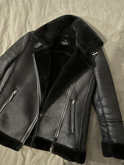 Дубленка Stradivarius