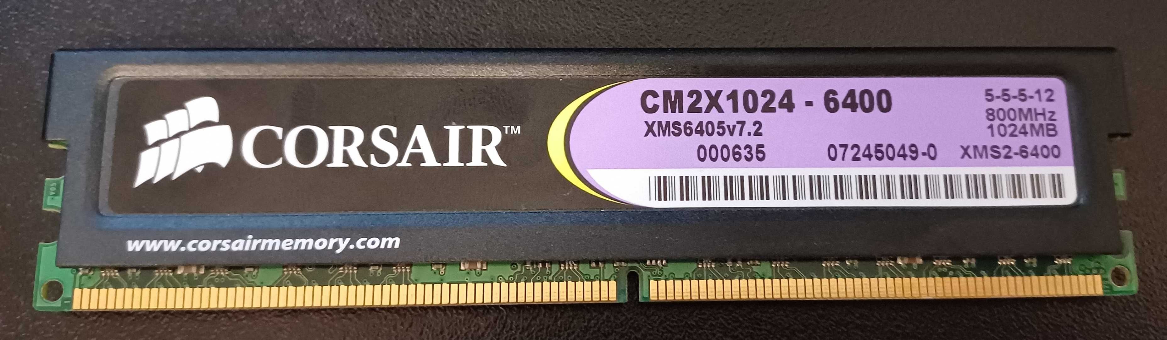 Corsair XMS2 1024 MB RAM DDR2 800 MHz