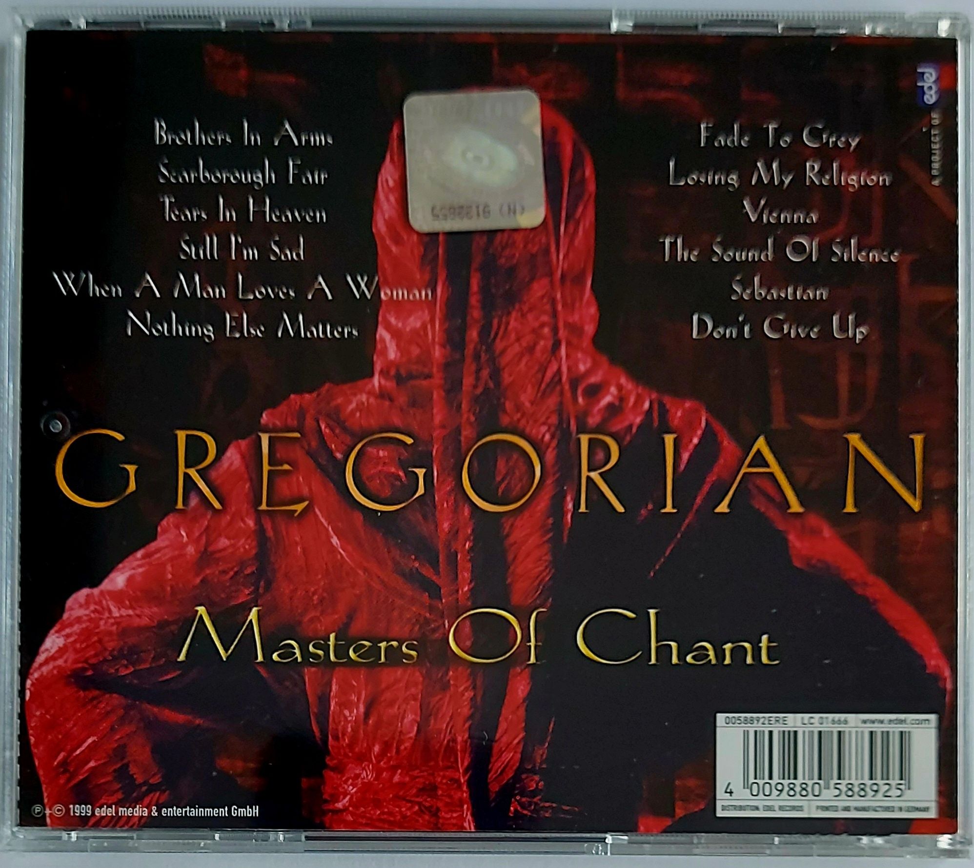 Gregorian Masters Of Chant 1999r