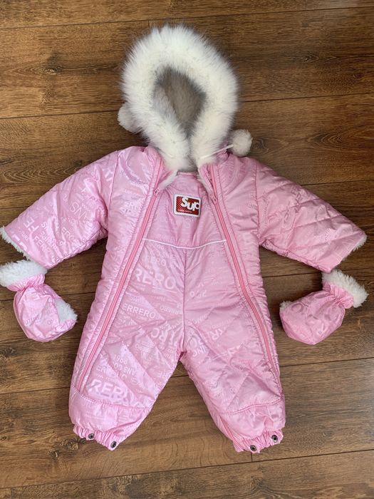 Зимний комбинезон трансформер SUP 6-12 месяцев