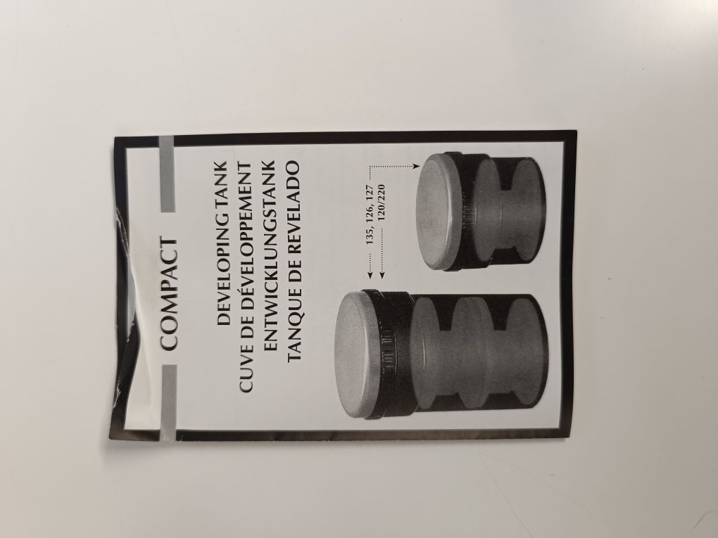 Tanque de revelação
