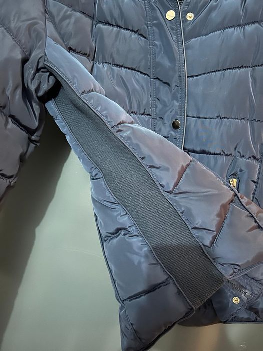 Kispo azul com capuz - Mulher