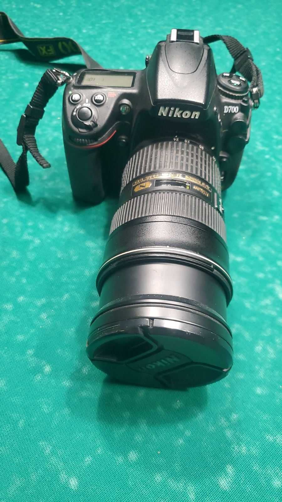 Фотоаппарат Nikon D700 объектив Nikkor lens AF-S 24-70mm f/2.8-4G ED