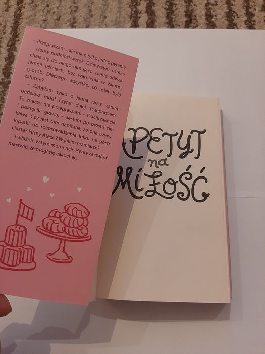 Książka p.t Apetyt na miłość  Stephanie Kate Strohm