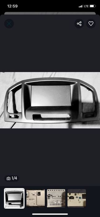 Mid navigation for opel insignia