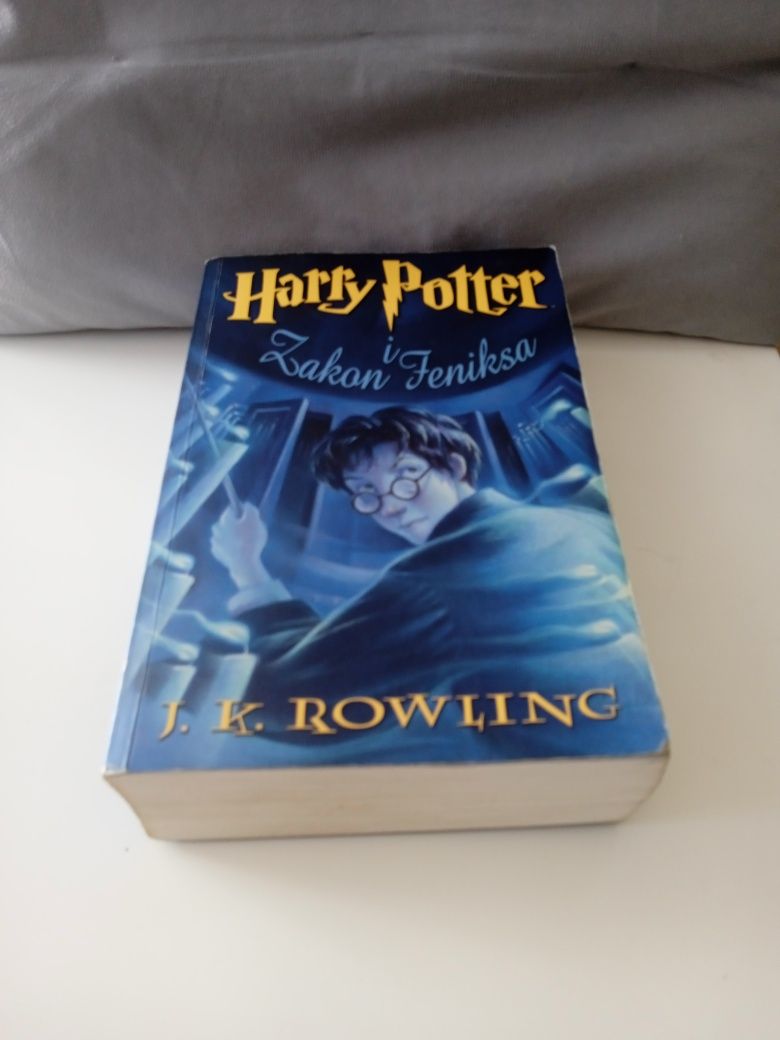 Książka Harry Potter i zakon Feniksa J.K. Rowling wyd.Media Rodzina