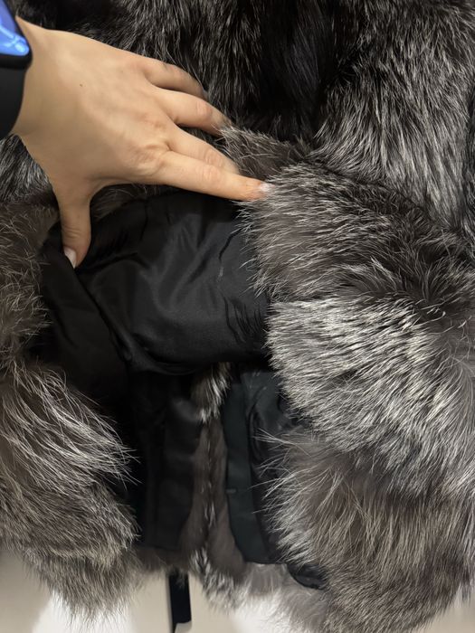 Новая шикарная шуба из чернобурки лиса Manzari s m l