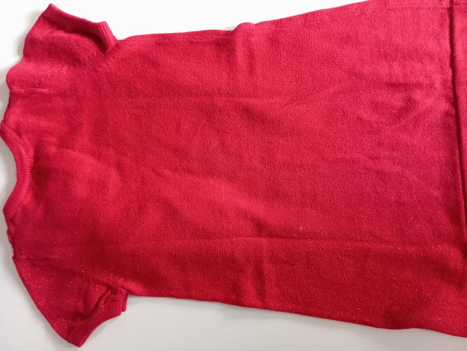 Sukienka sweterkowa dla dziewczynki