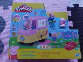 Play-Doh, Świnka Peppa, zestaw Auto z Lodami