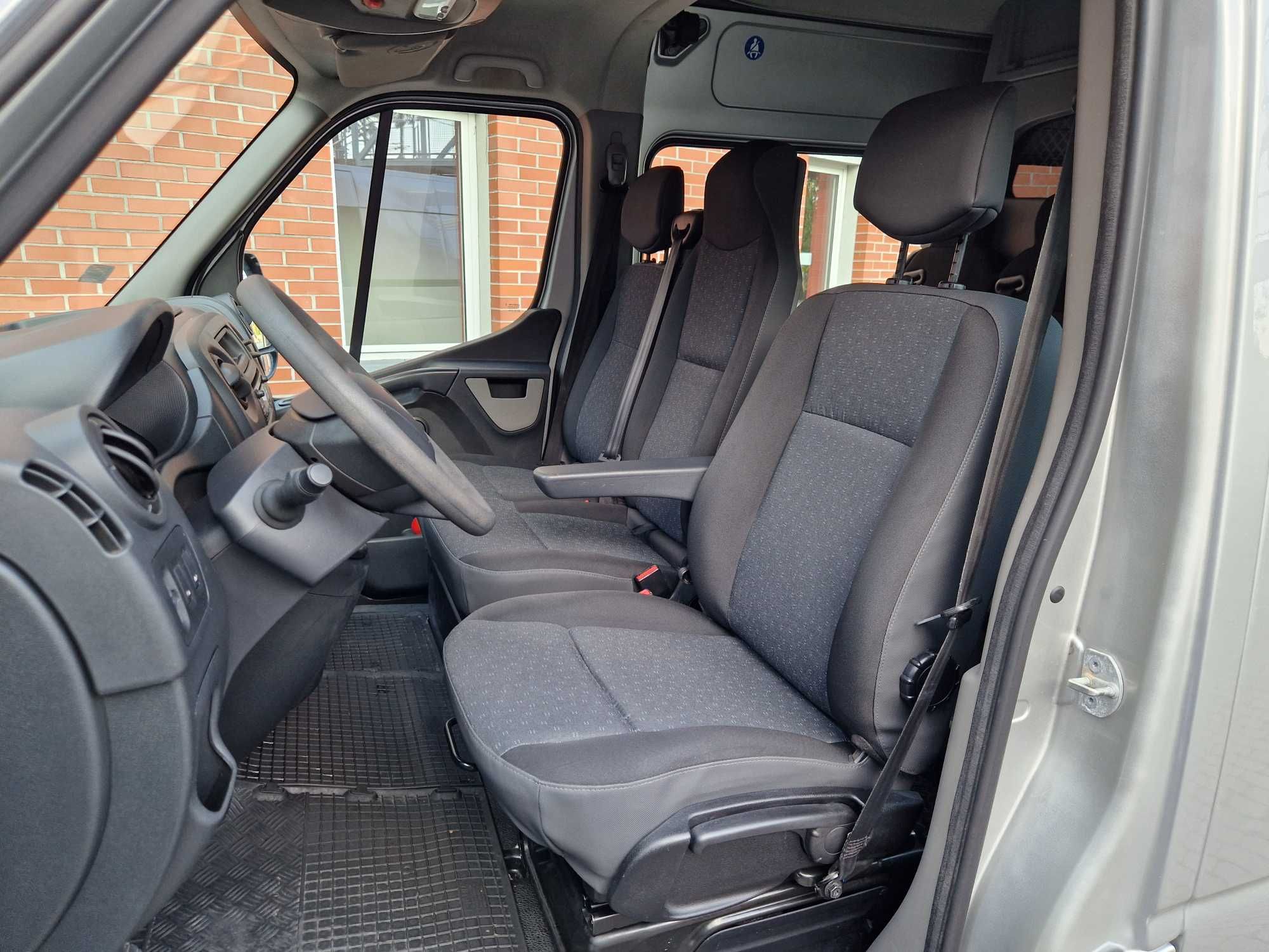Opel Movano Max L4H2 7 Osobowy Brygadówka Klima master ducato F-Vat23%