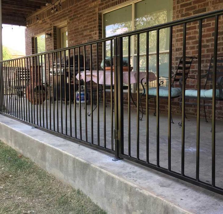 Ограждения основательные конструкционные