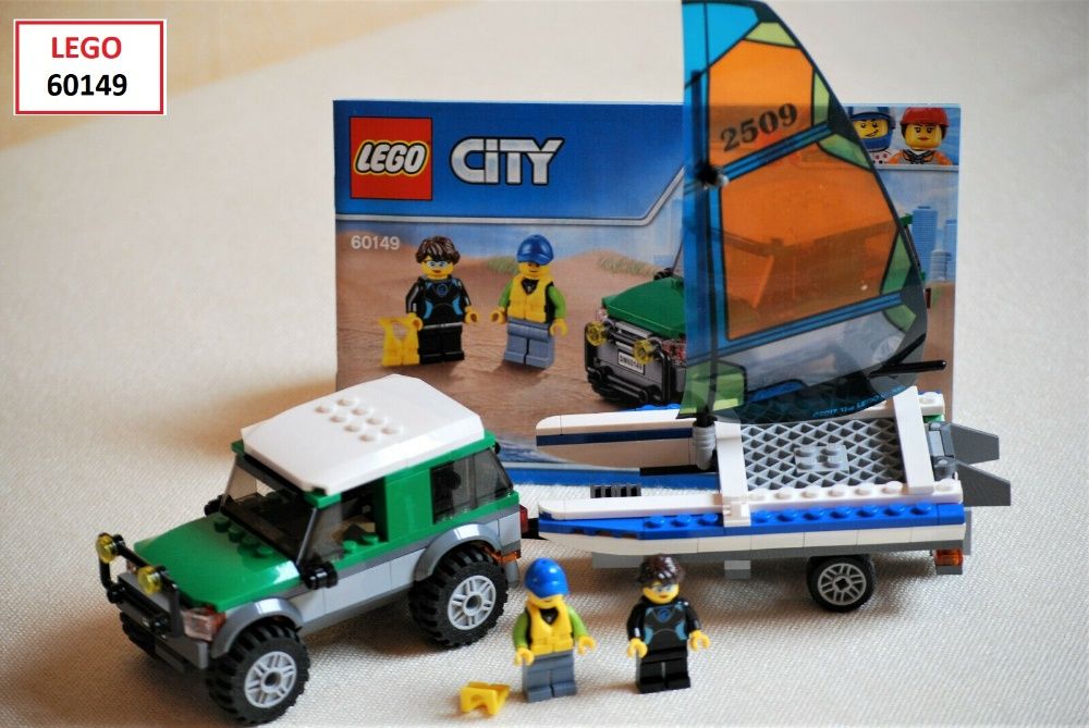 LEGO City: 60060; 7890; 60057; 7245; 7236; 7741; 60149