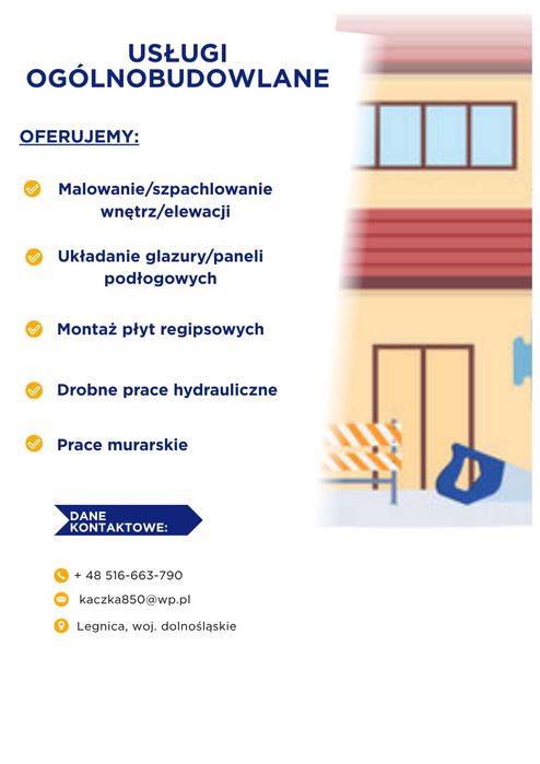 Usługi Ogólnobudowlane