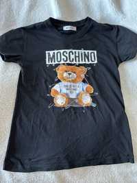 Moschino tshirt damski s/m czarna koszulka bluzka