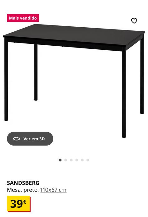 Mesa IKEA Sansberg