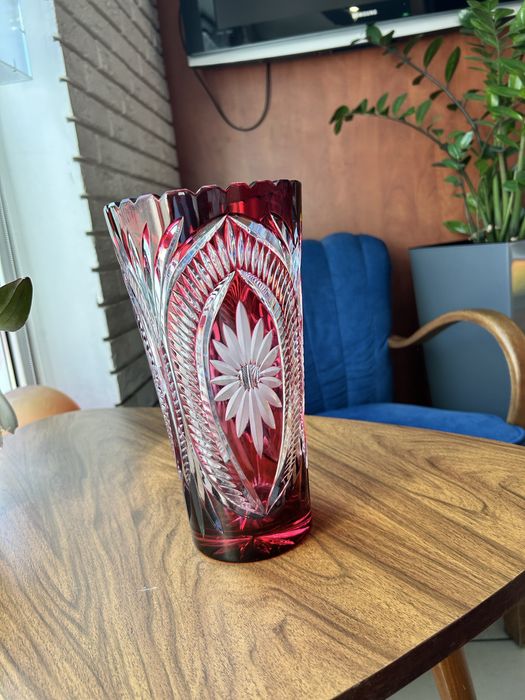 Wazon krysztalowy 26cm