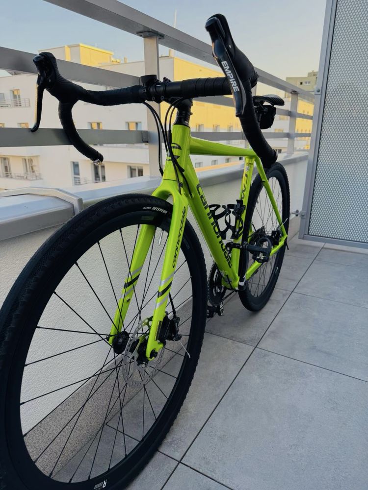GRAVEL Cannondale CAADX SRAM RIVAL 54cm super osprzęt
